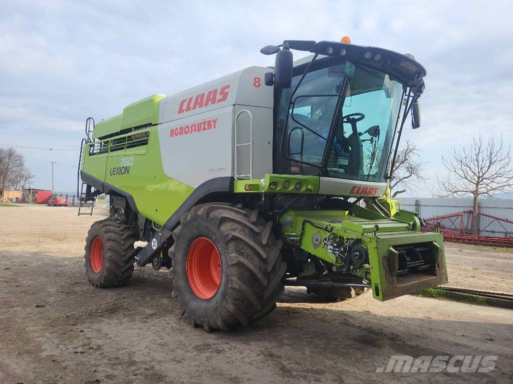 CLAAS Lexion 760 + Claas Vario 930 Moissonneuse batteuse
