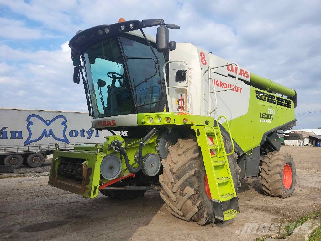 CLAAS Lexion 760 + Claas Vario 930 Moissonneuse batteuse
