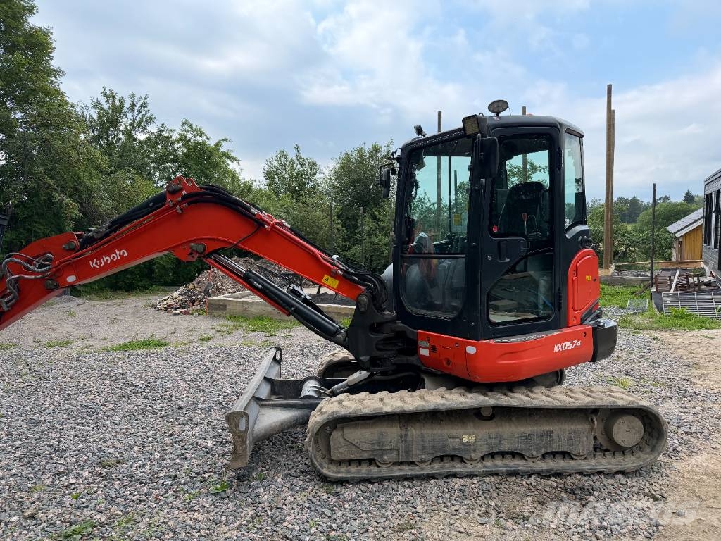 Kubota KX 057-4 - MYYTY Minigraafmachines < 7t