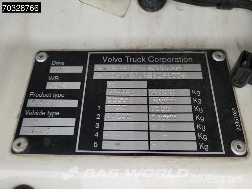 Volvo FH 500 4X2 XL 2xTanks Xenon I-ParkCool Leder Tahače