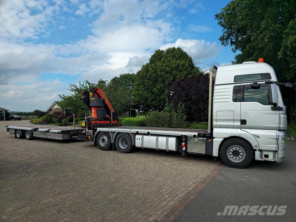 MAN TGX 26.400 6x2 CRANE TRUCK!! PALFINGER 34TM !! REM All-Terrain-Krane