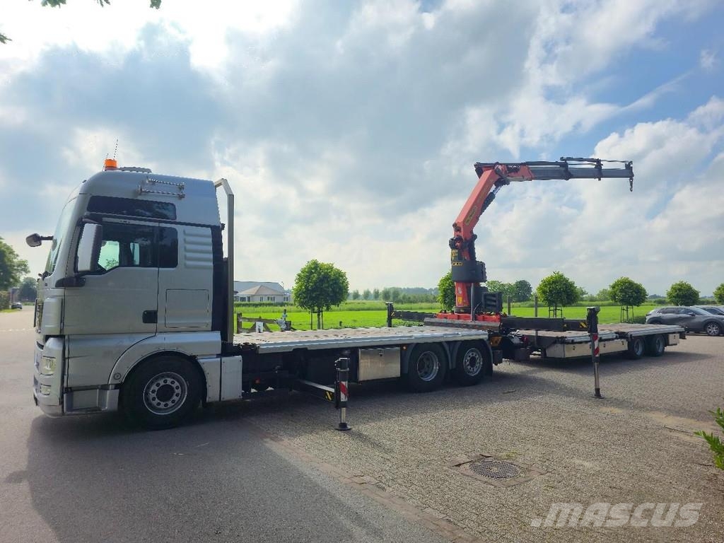 MAN TGX 26.400 6x2 CRANE TRUCK!! PALFINGER 34TM !! REM All-Terrain-Krane