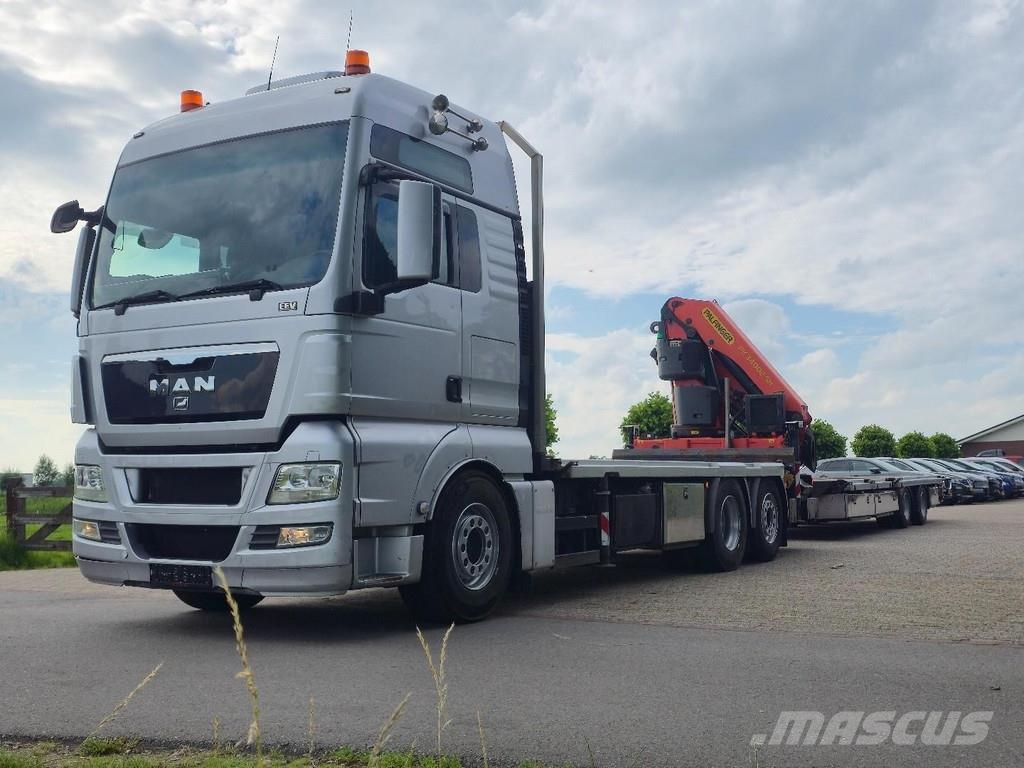 MAN TGX 26.400 6x2 CRANE TRUCK!! PALFINGER 34TM !! REM All-Terrain-Krane