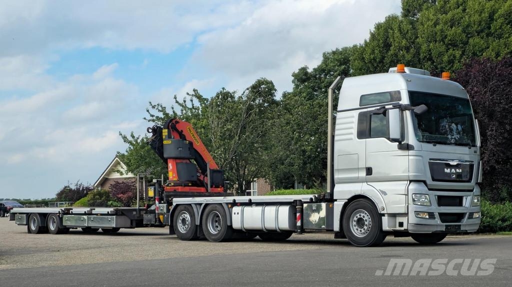 MAN TGX 26.400 6x2 CRANE TRUCK!! PALFINGER 34TM !! REM All-Terrain-Krane