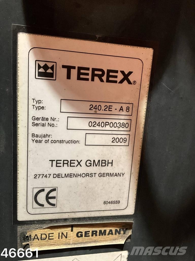 Iveco Stralis AD190S31 Terex 24 Tonmeter laadkraan Maastikutõstukid