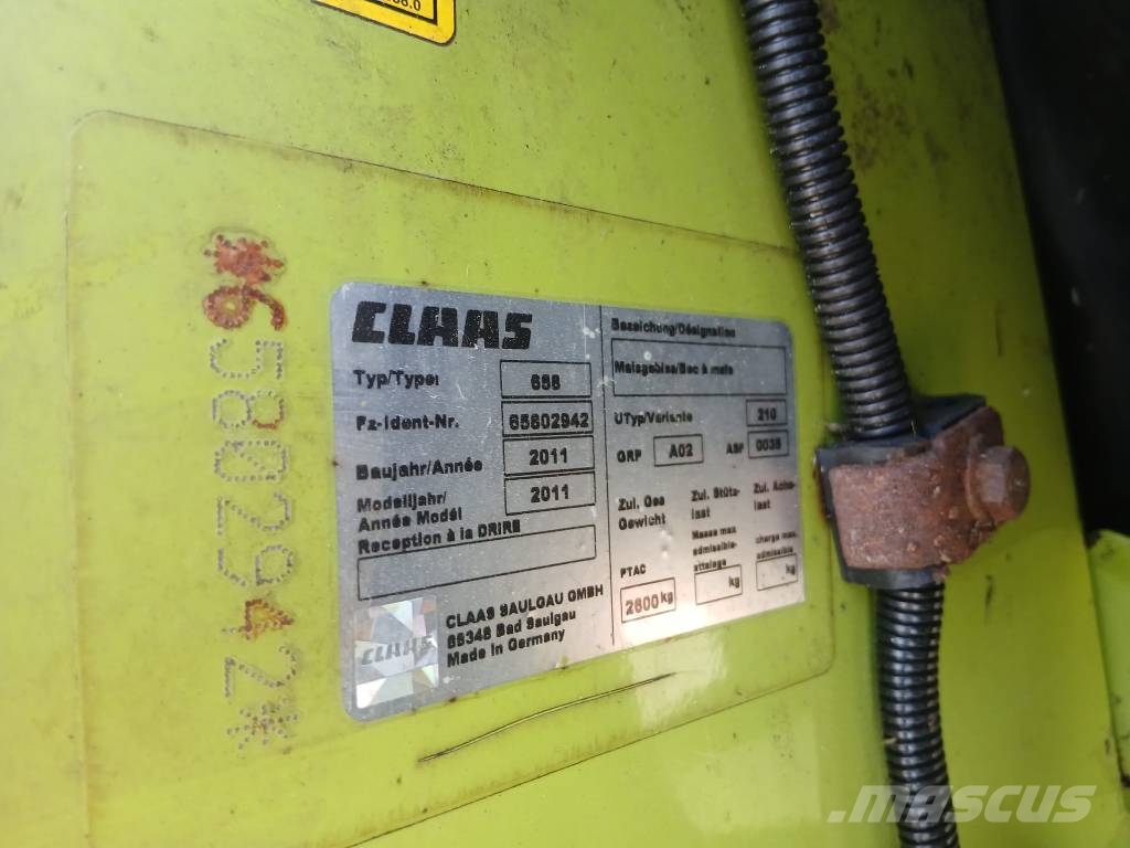 CLAAS Orbis 600 Erntevorsätze