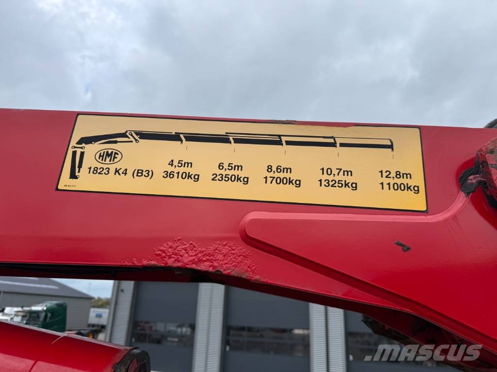 Iveco Stralis 420 6x2 Maschinetransport HMF1823K4 Crane Transport vehicles