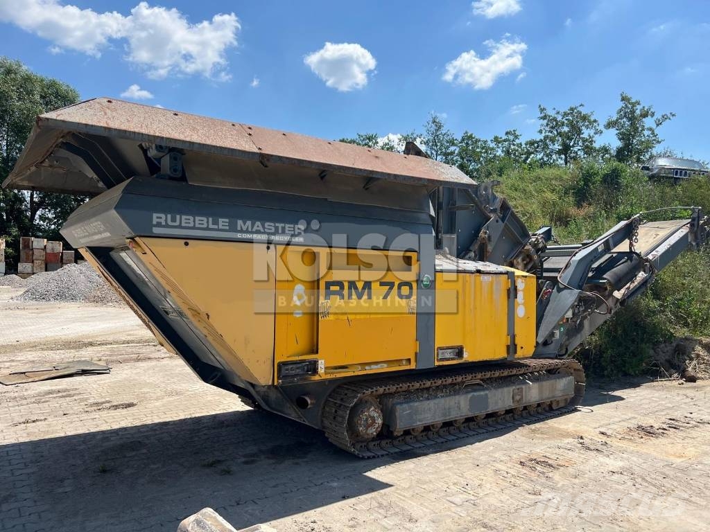 Rubble Master RM 70 GO Μηχανές κοσκινίσματος