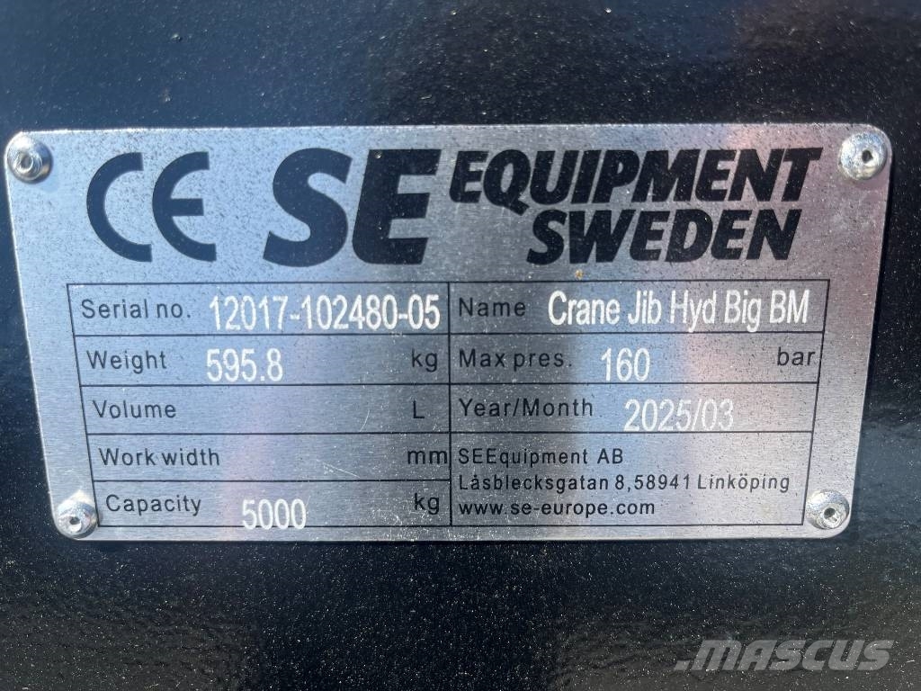 Hydraulisk Kranarm Volvo Stora Bm Ďalšie komponenty