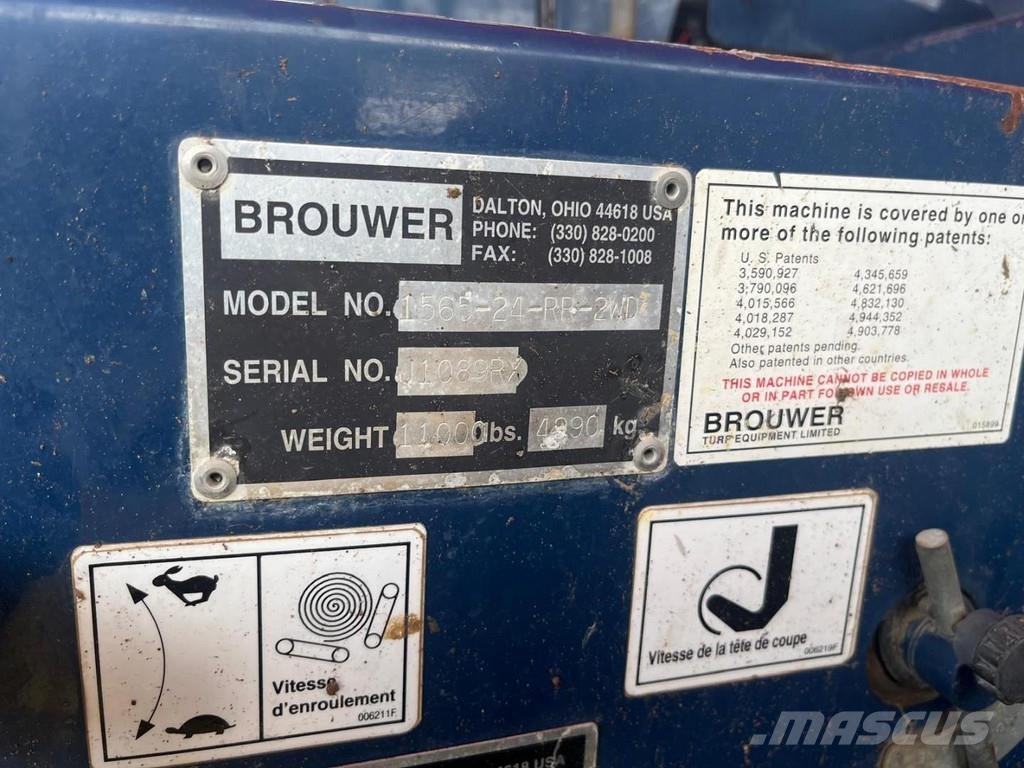  Brouwer 1565 sod harvester Rollmax 2400 Tractors