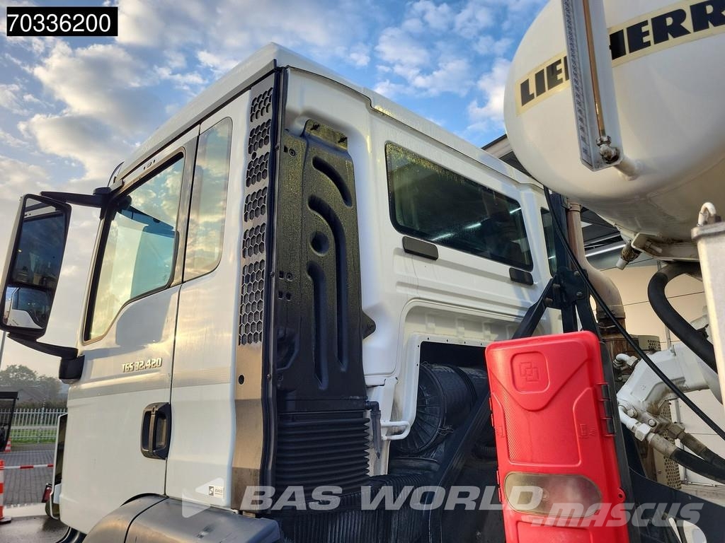 MAN TGS 32.420 TGS 8X4 Liebherr 9m3 Mixer Full Steel E Betoniere