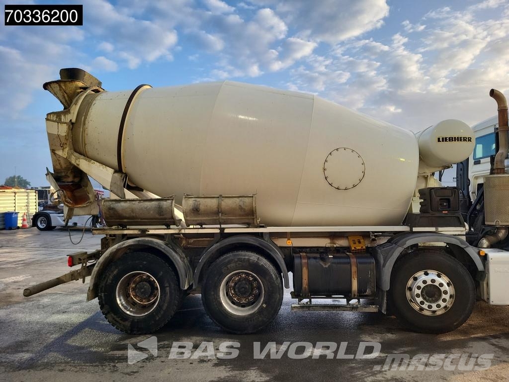 MAN TGS 32.420 TGS 8X4 Liebherr 9m3 Mixer Full Steel E Betoniere