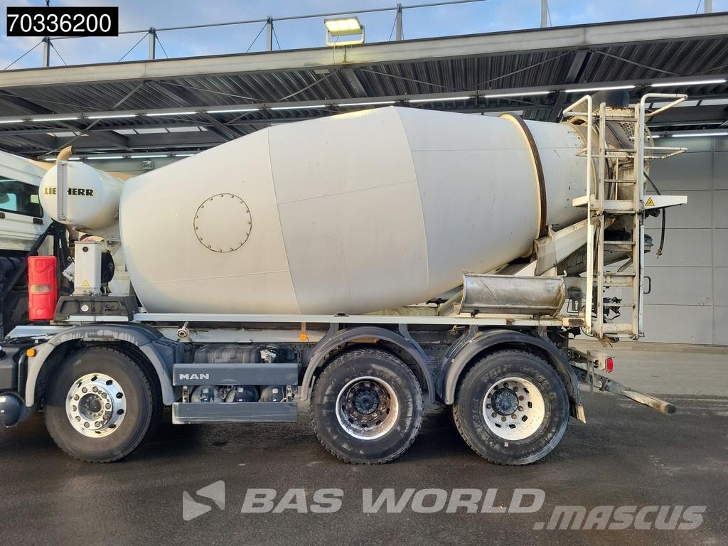 MAN TGS 32.420 TGS 8X4 Liebherr 9m3 Mixer Full Steel E Betoniere