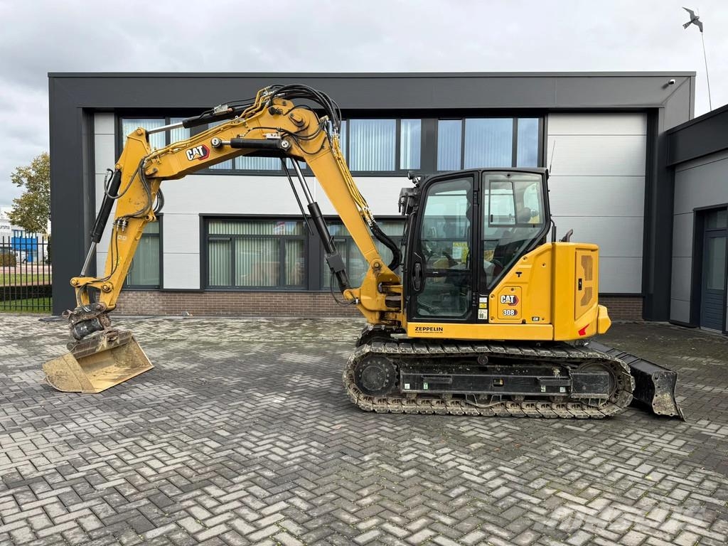 CAT 308D CR | powertilt | airco | hours 998h | Year 20 Roomikekskavaatorid