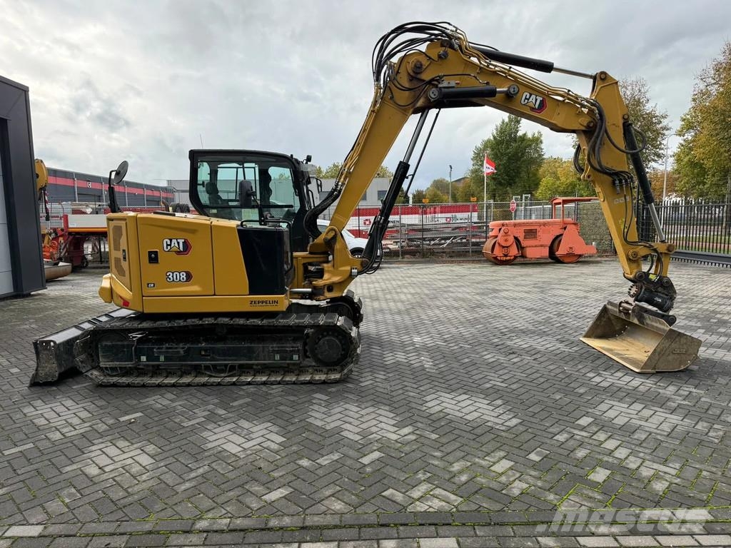 CAT 308D CR | powertilt | airco | hours 998h | Year 20 Roomikekskavaatorid