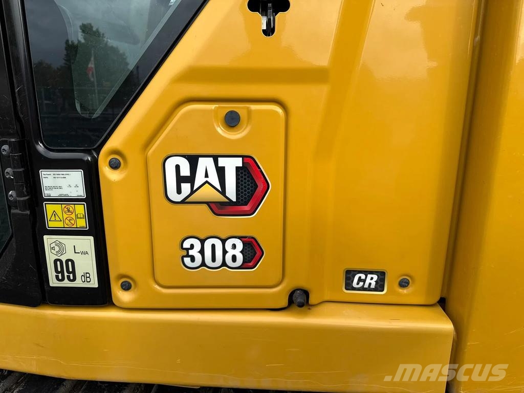CAT 308D CR | powertilt | airco | hours 998h | Year 20 Roomikekskavaatorid