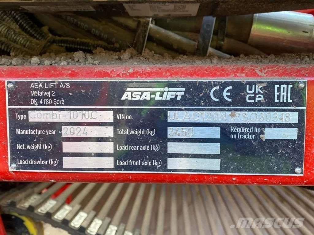 Asa-Lift Combi-1010C Garlic Harvester Cosechadoras