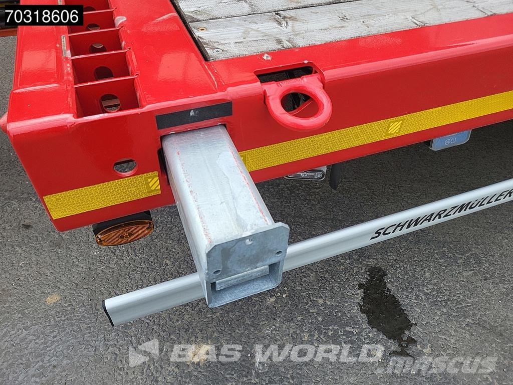 Schwarzmüller 3 axles NEW! 3x Steering Axles SAF Extendable Semi-trailer blokvogn
