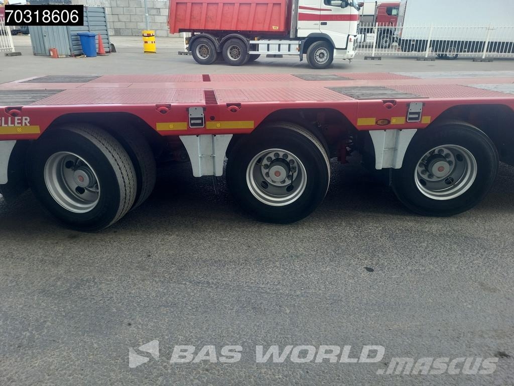Schwarzmüller 3 axles NEW! 3x Steering Axles SAF Extendable Semi-trailer blokvogn
