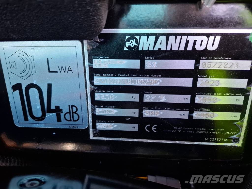 Manitou ULM 415 H | 2023 Ładowarki teleskopowe