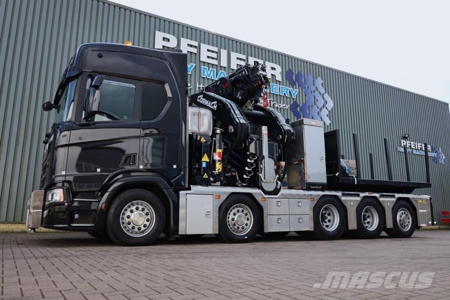 Scania R540 B10x4 With CORMACH 150tm Crane Valid inspecti Mobiilinosturit