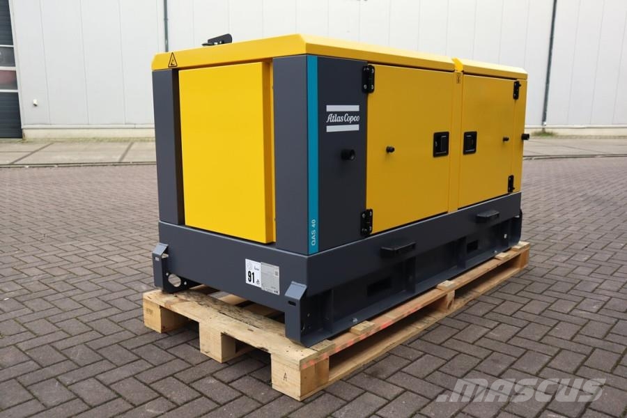 Atlas Copco QAS 40 ST3 Valid inspection, Diesel, 40 kVA مولدات ديزل