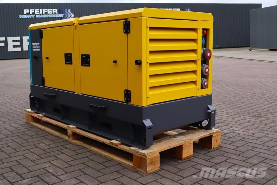 Atlas Copco QAS 40 ST3 Valid inspection, Diesel, 40 kVA مولدات ديزل