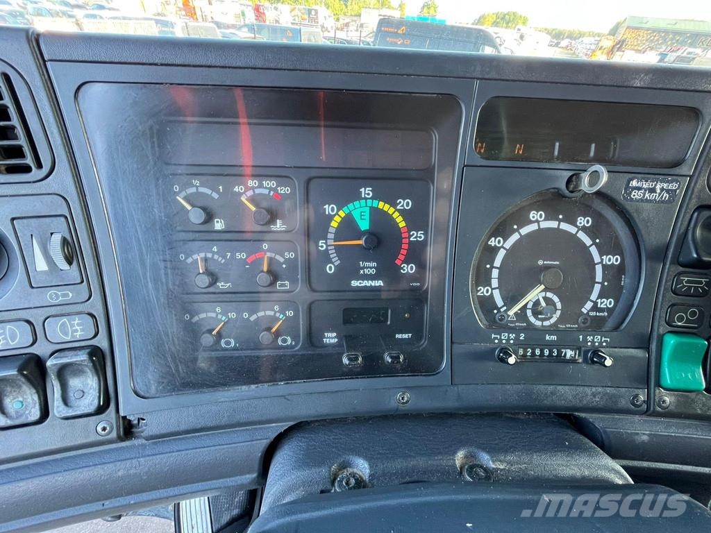 Scania R 124 6x2*4 TANK 1500 I + 13000 l / VACUUM Moro PM Paine-/imuautot