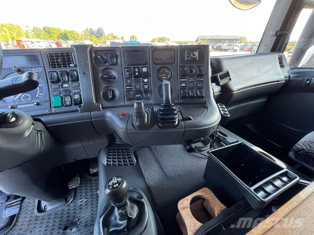Scania R 124 6x2*4 TANK 1500 I + 13000 l / VACUUM Moro PM Paine-/imuautot