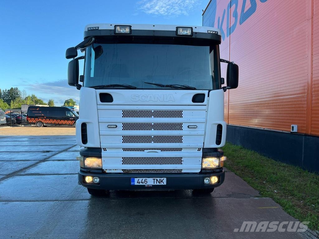 Scania R 124 6x2*4 TANK 1500 I + 13000 l / VACUUM Moro PM Paine-/imuautot