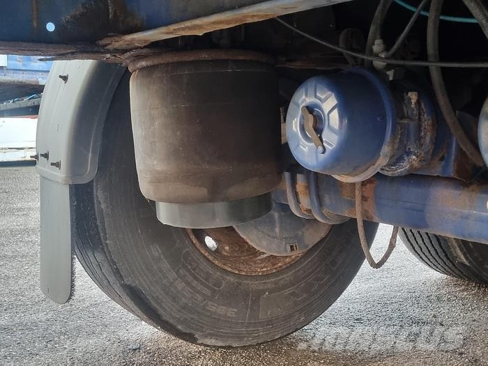 Pacton TXD 339 | Air suspension | BPW ECO P drum Flatbed/Dropside semi-trailers