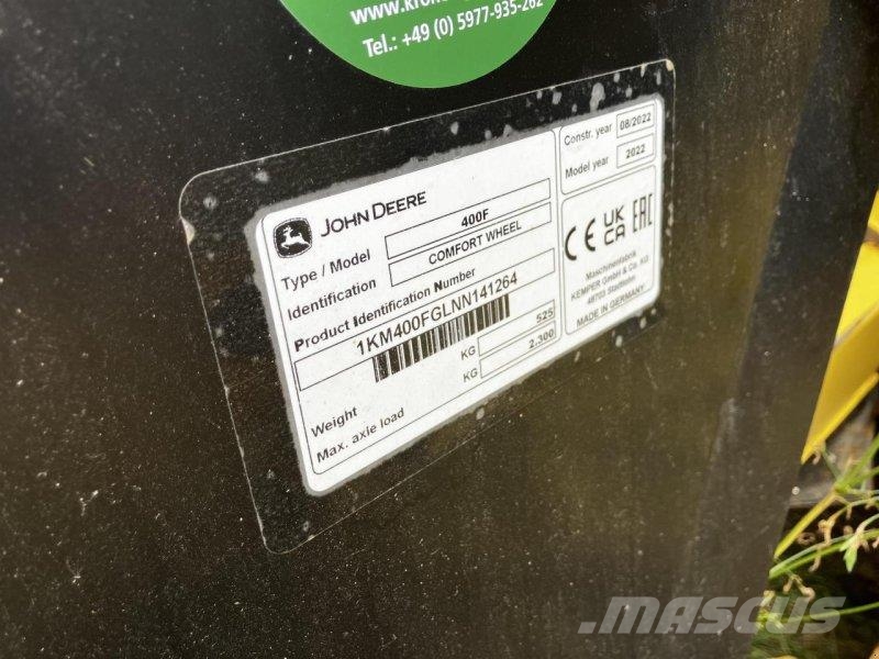 John Deere 9900i ProDrive Falciatrinciatrici
