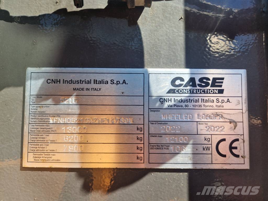 CASE 521G XT Φορτωτές με λάστιχα (Τροχοφόροι)
