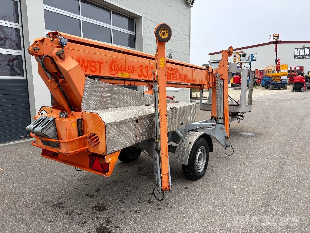Omme 1650P- 16,5m Anhänger-Arbeitsbühne Trailermonterede lifte