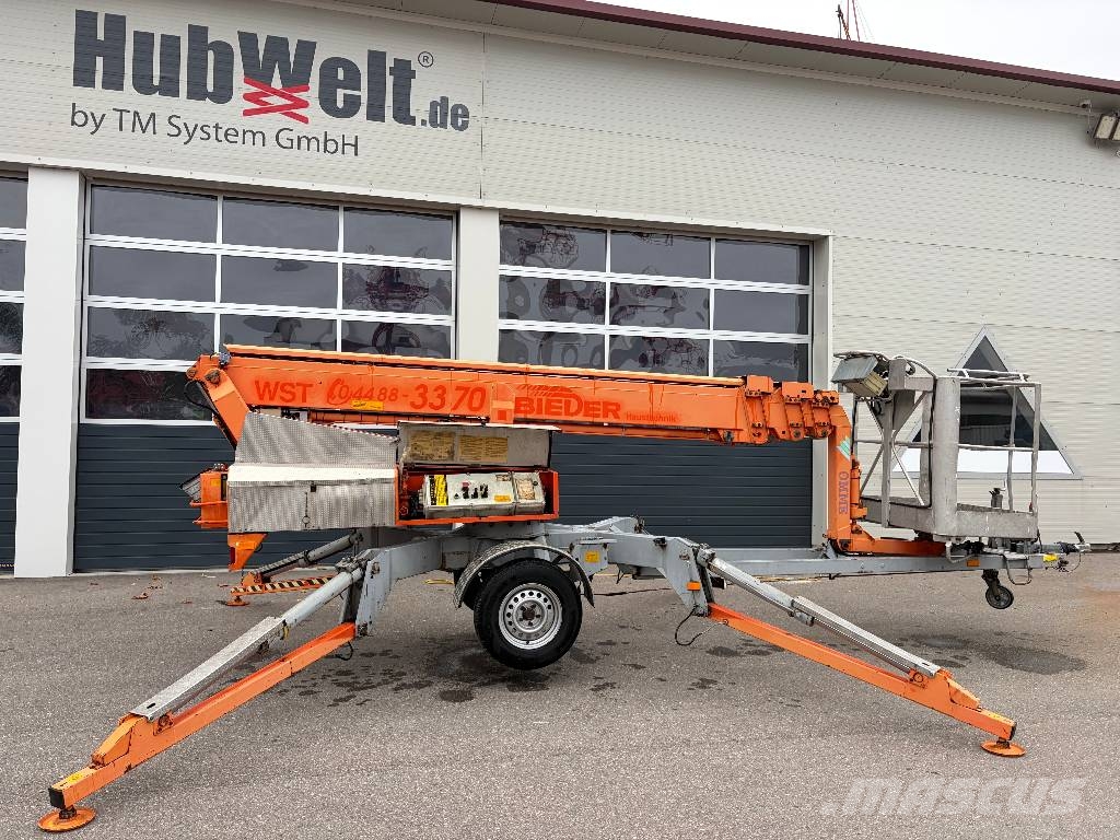 Omme 1650P- 16,5m Anhänger-Arbeitsbühne Trailermonterede lifte