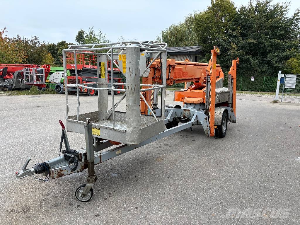 Omme 1650P- 16,5m Anhänger-Arbeitsbühne Trailermonterede lifte