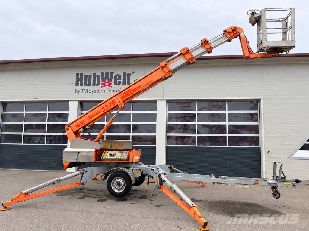 Omme 1650P- 16,5m Anhänger-Arbeitsbühne Trailermonterede lifte