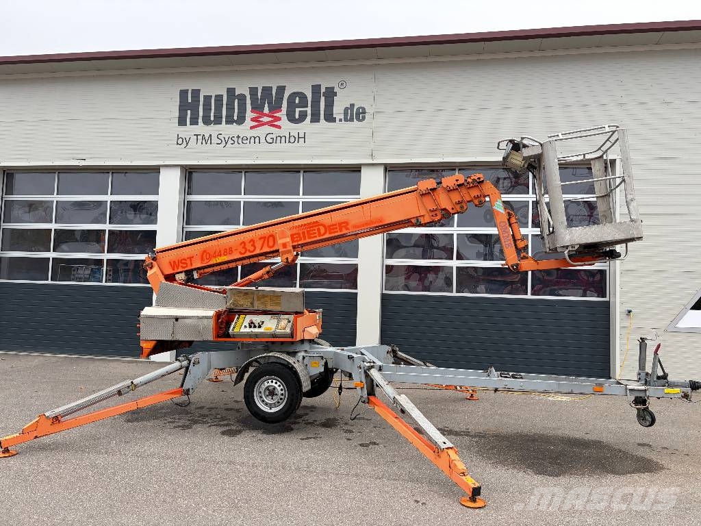 Omme 1650P- 16,5m Anhänger-Arbeitsbühne Trailermonterede lifte