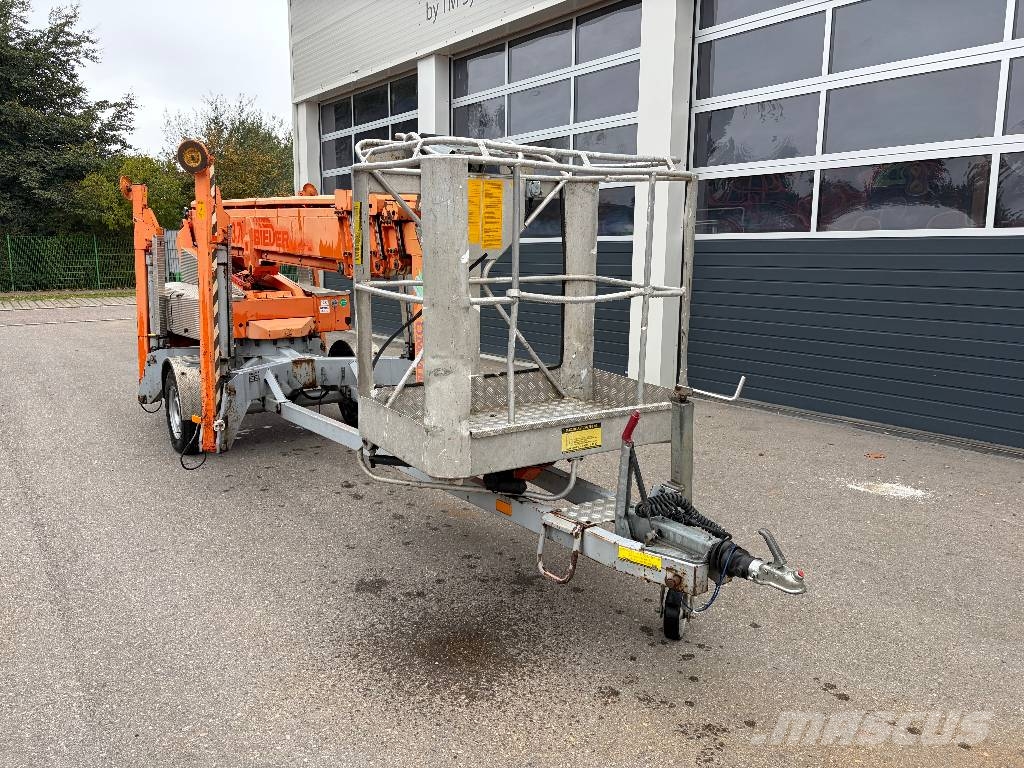 Omme 1650P- 16,5m Anhänger-Arbeitsbühne Trailermonterede lifte