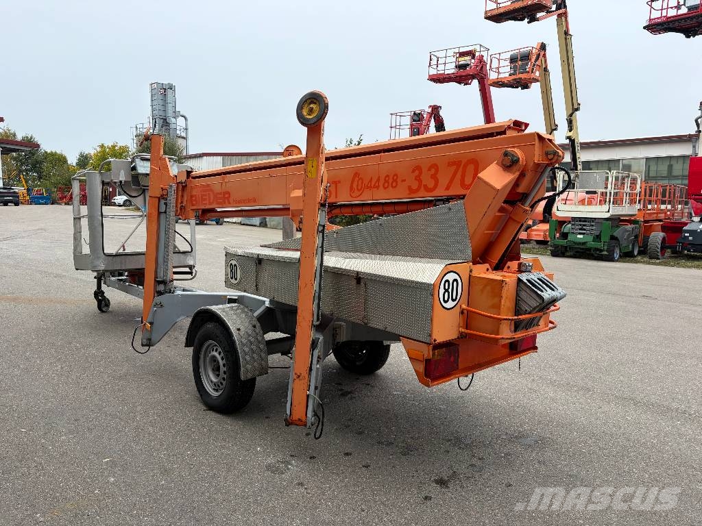 Omme 1650P- 16,5m Anhänger-Arbeitsbühne Trailermonterede lifte