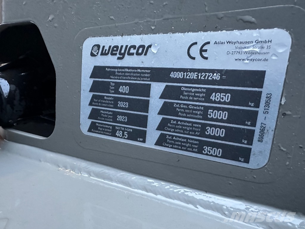 Weycor Atlas Radlader AR400 AR60 Hjullastare