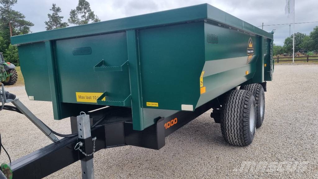Palmse Trailer Dumpervagn 10 Ton 自卸拖车
