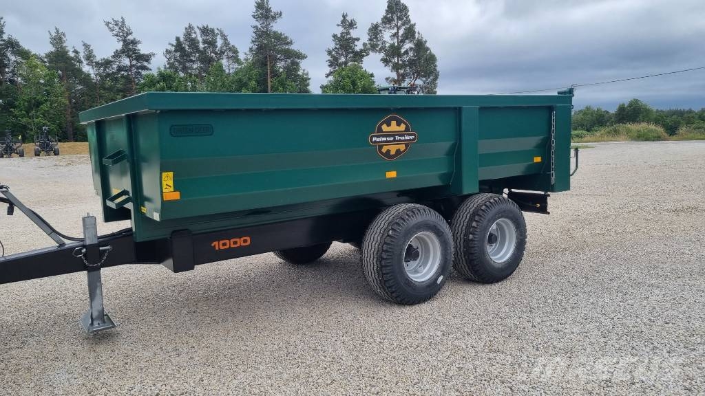 Palmse Trailer Dumpervagn 10 Ton 自卸拖车