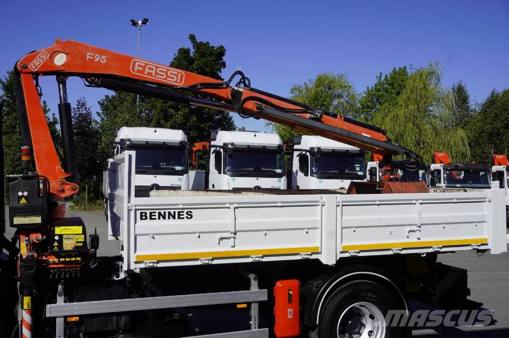 Iveco Eurocargo 160 E22K tipper / 60 tho. km!!! / Fassi Camiones bañeras basculantes o volquetes