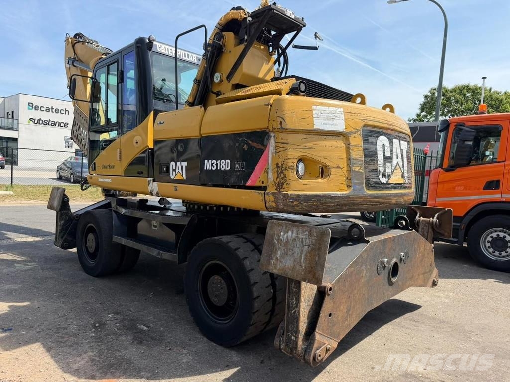 CAT M 318 D OVERSLAGKRAAN / MATERIAL HANDLER / UMSCHLA Manejadores de residuos industriales