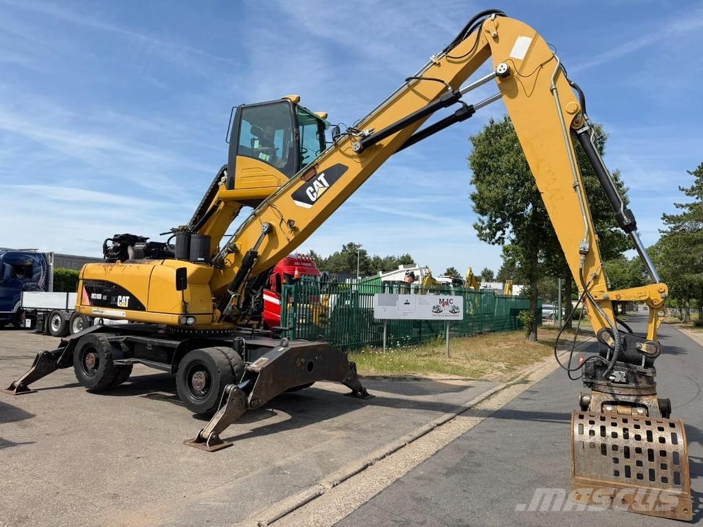 CAT M 318 D OVERSLAGKRAAN / MATERIAL HANDLER / UMSCHLA Manejadores de residuos industriales