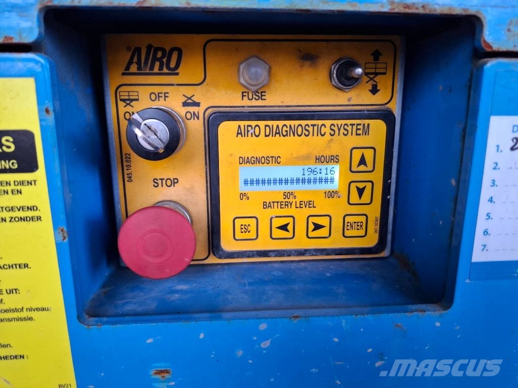 Airo X14 EN | 2017 Šķerveida pacēlāji