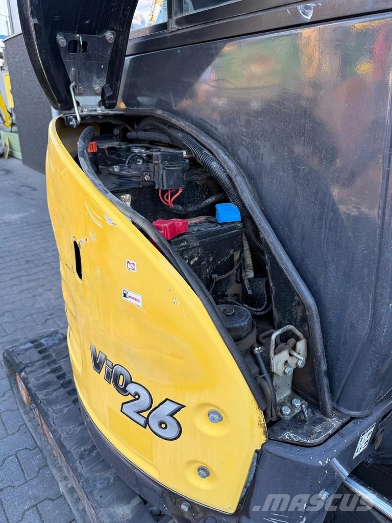 Yanmar Vio26-6 حفارات صغيرة أقل من 7 طن (حفارات صغيرة)