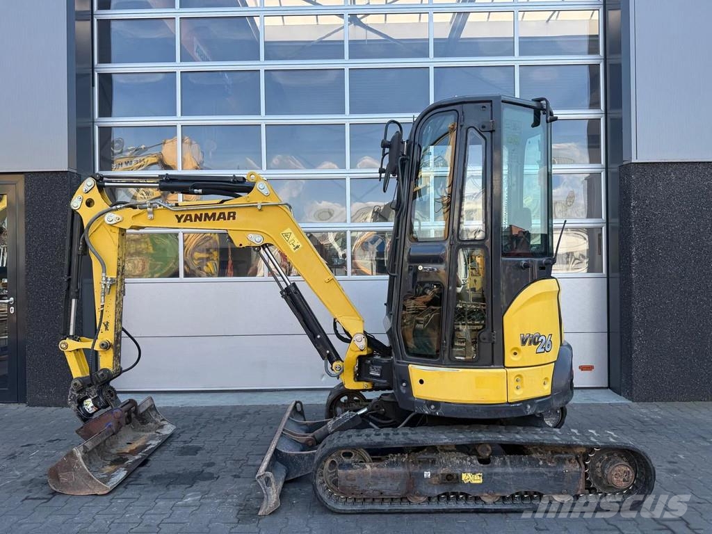 Yanmar Vio26-6 حفارات صغيرة أقل من 7 طن (حفارات صغيرة)