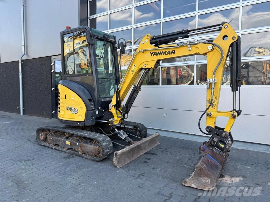 Yanmar Vio26-6 حفارات صغيرة أقل من 7 طن (حفارات صغيرة)